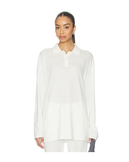 Lisa Yang White Caisa Sweater