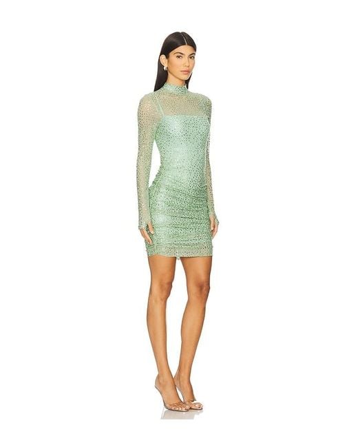 Mariandree Gaitan Green Claudia Dress