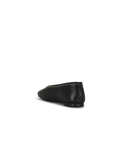 Anine Bing Black Ana Studs Flat