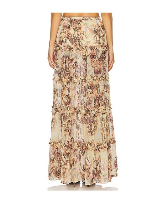 AFRM Natural Sabina Skirt
