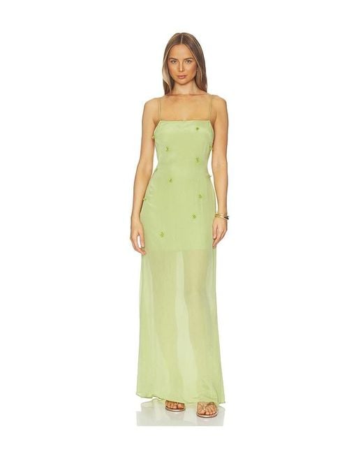 L'academie Yellow Brynn Gown