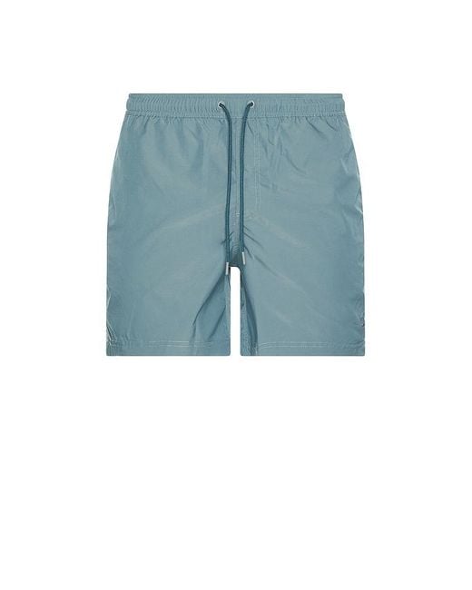 Rails Blue La Brea Swim Shorts for men
