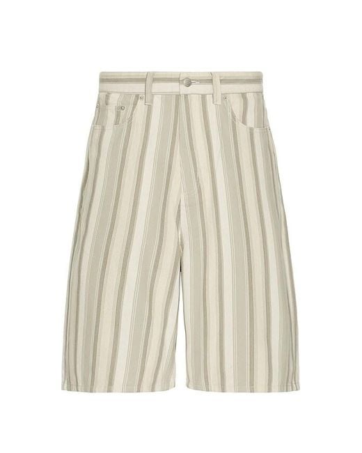 Shorts De Mezclilla Holgados Baja Stripe En Talla En Obey de hombre de color Natural