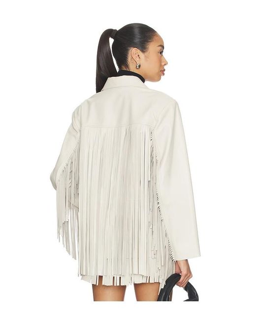 Lamarque White Rianne Jacket