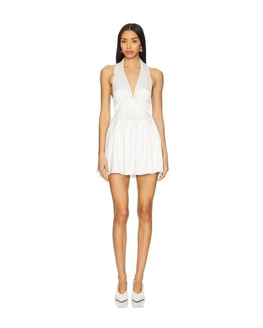 MAJORELLE White Arabella Mini Dress
