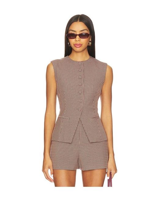 Astr Brown Gisselle Vest