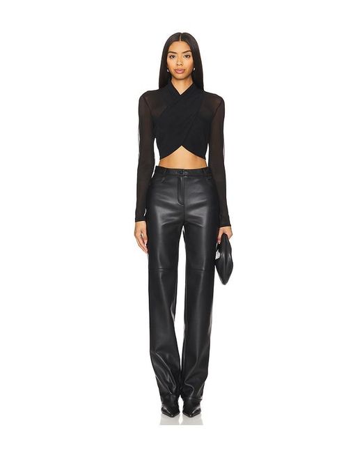 Bardot Black Aliyah Top