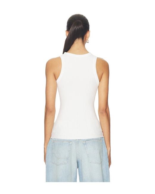 Free People White So Soft Seamless Modal Tank