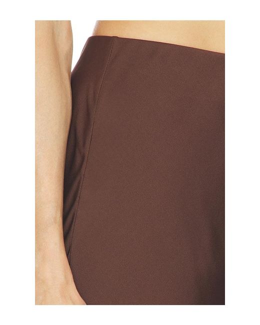 SRG Brown Lennon Silk Pant