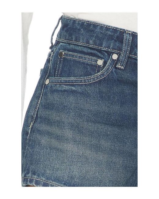EB DENIM Blue Cierra High Rise Short