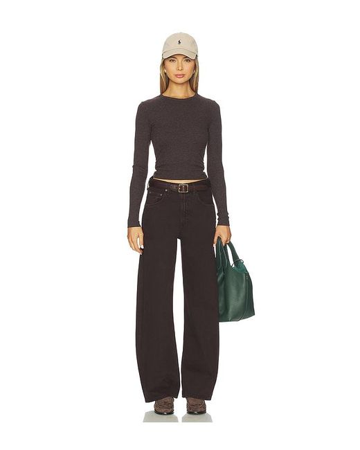 Agolde Black Low Curve Jeans