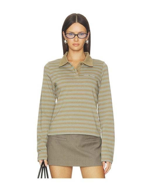 Samsøe & Samsøe Natural Sadonell Long Sleeve Polo