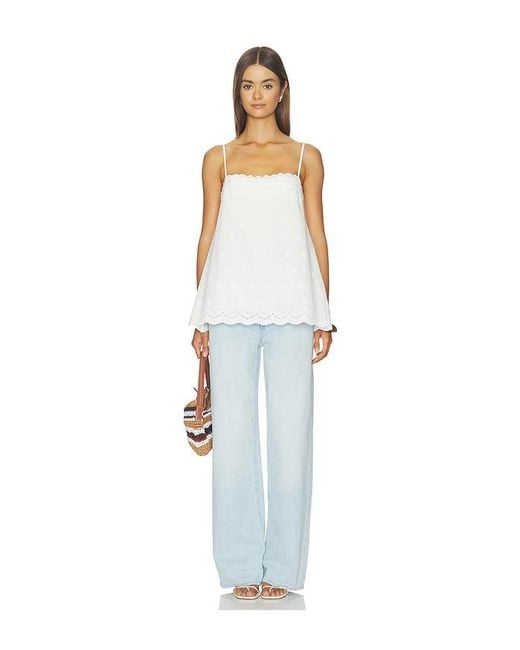 Lovers + Friends White Mikayla Top