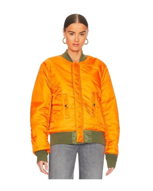 Alpha Industries Green Ma-1 Slim Fit