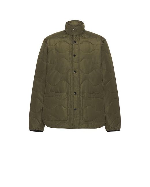 Schott Nyc Green Military Down Jacket for men