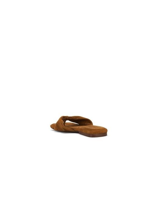 Free People White Tia Faux Suede Sandal