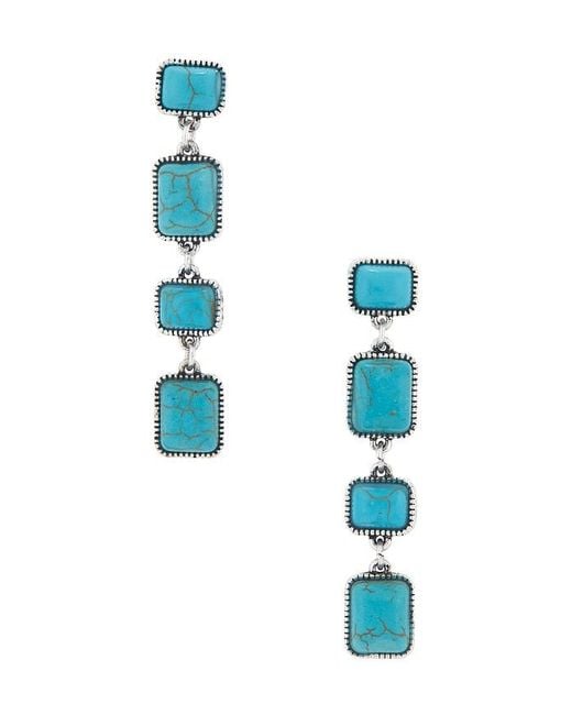 Lovers + Friends Blue Rosalind Earrings