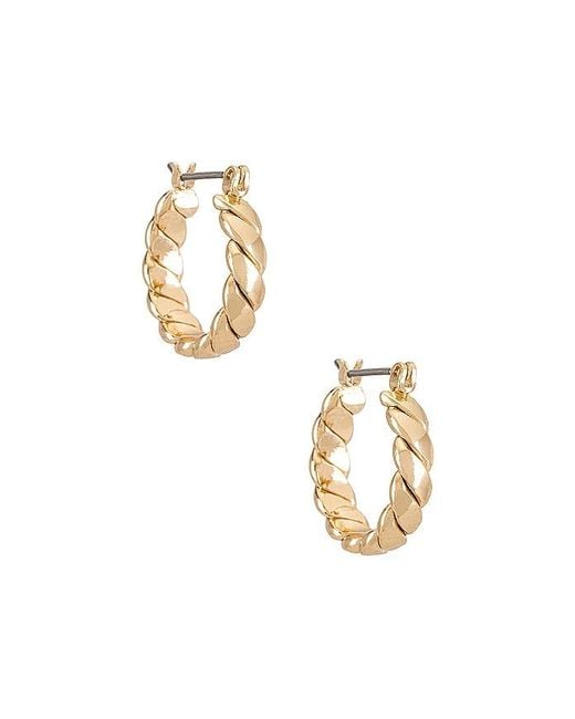 Aros En Color Oro Metálico Talla En Ettika de color Metallic