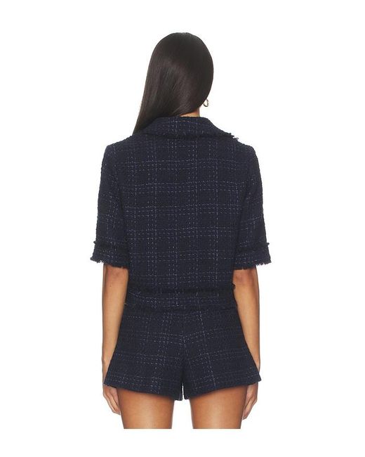 Veronica Beard Blue Babbs Top