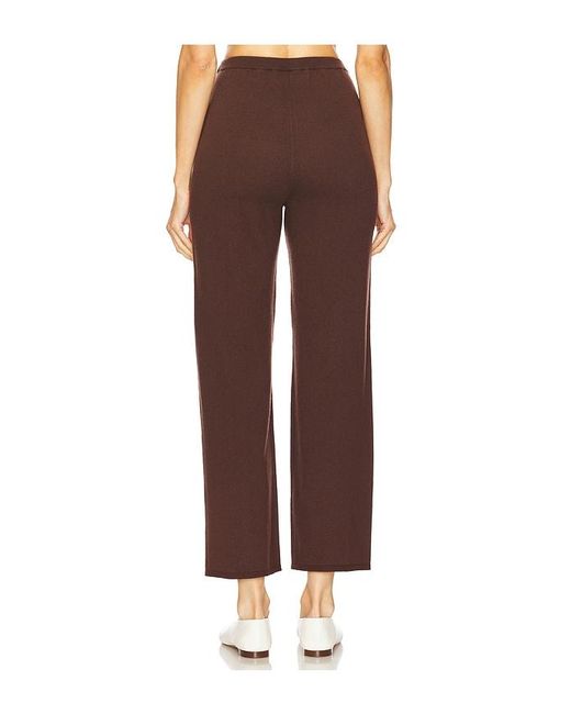L'academie Brown Maradona Knit Pant