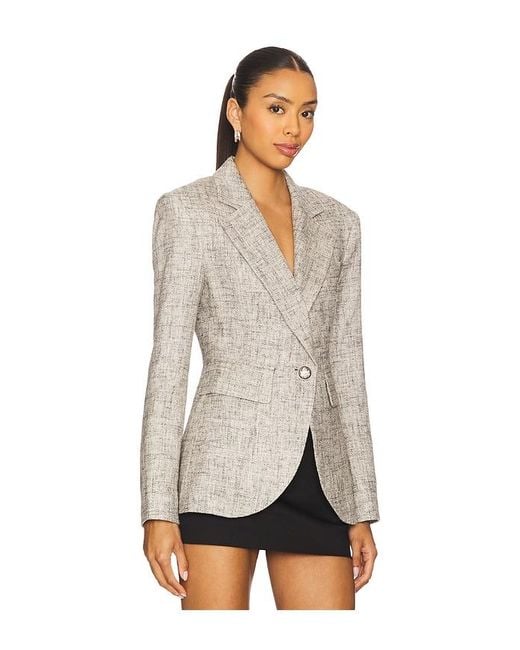Smythe White Seamed Blazer