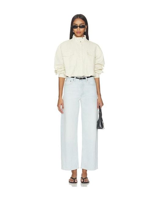 Agolde White Arc Jean