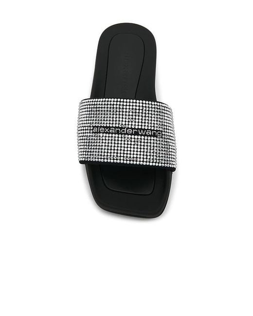 Alexander Wang White Pantolette Hotfix Pool