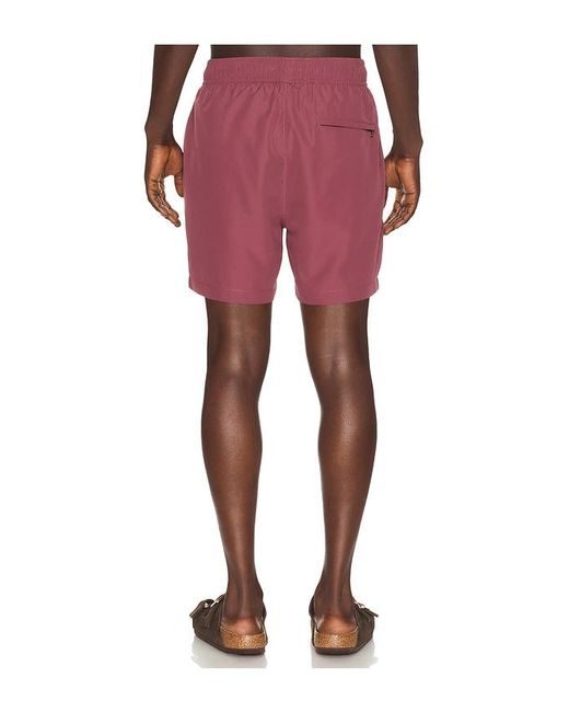 Onia Red Charles 5 Swim Trunk for men