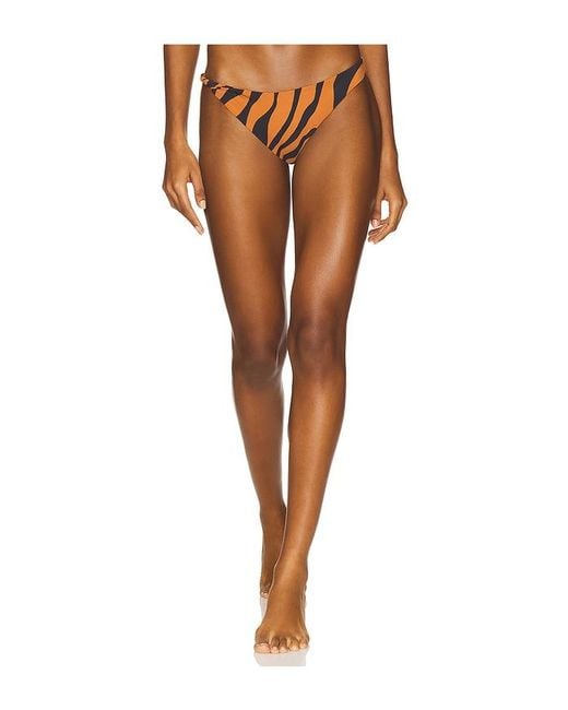 Ziah Multicolor Twisted Side Bikini Bottom