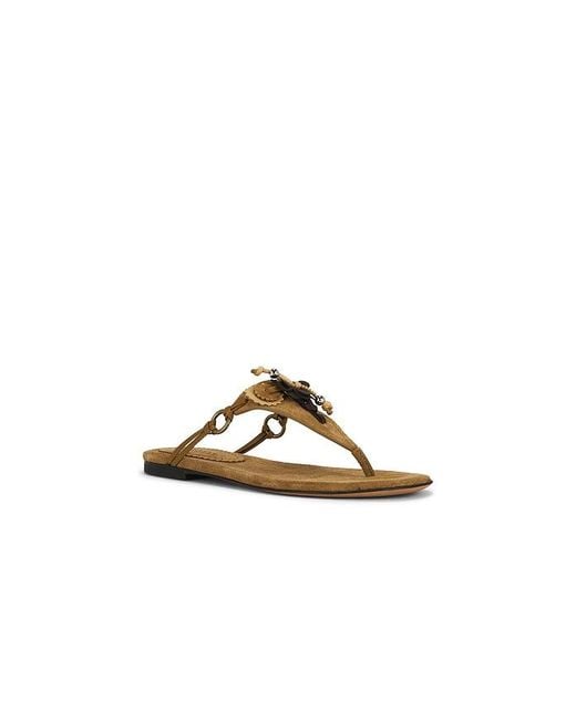 Isabel Marant Metallic Sandale Elato