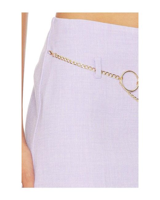 Amanda Uprichard White Capria Skort