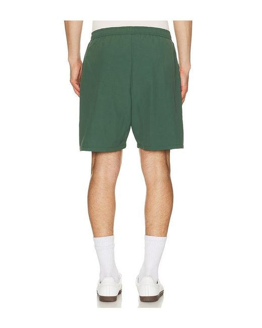 Palmes Green Stitch Tennis Shorts for men