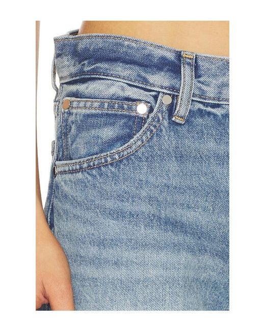EB DENIM Blue Mid Rise Baggy Jeans