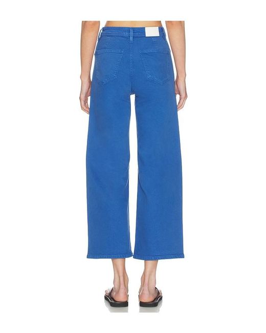 Pistola Blue Penny Crop High Rise Wide Leg Jeans