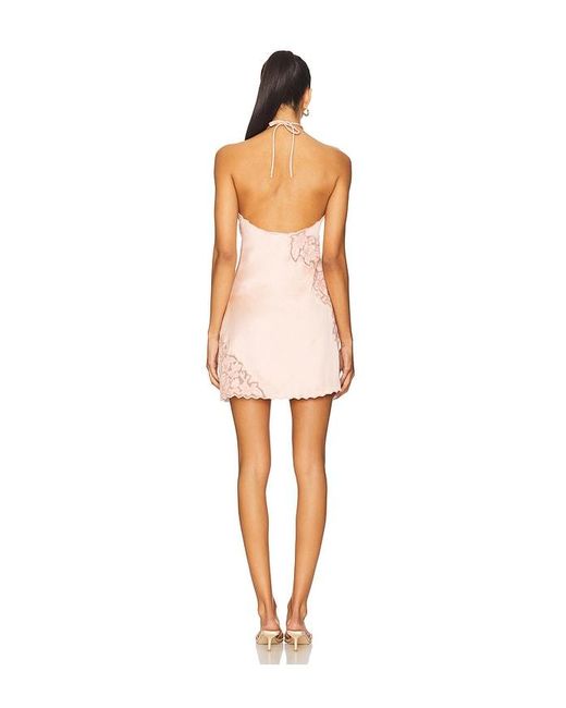 Lovers + Friends White Begonia Mini Dress