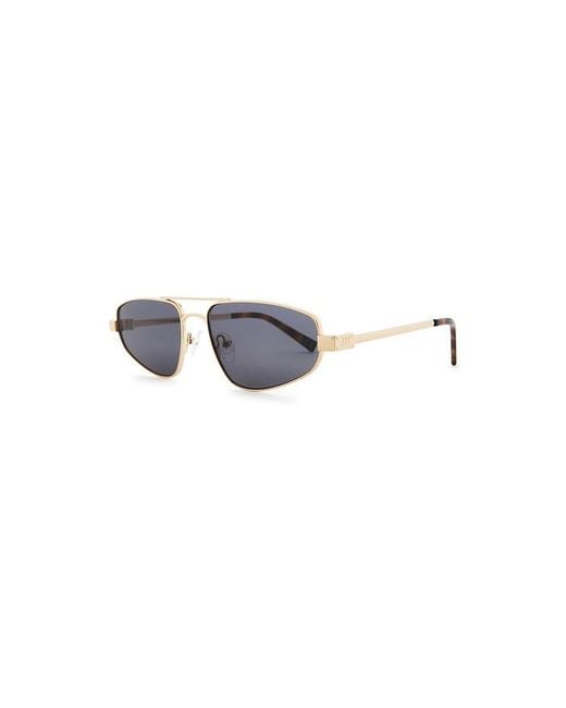 Le Specs Blue Treasure Sunglasses for men