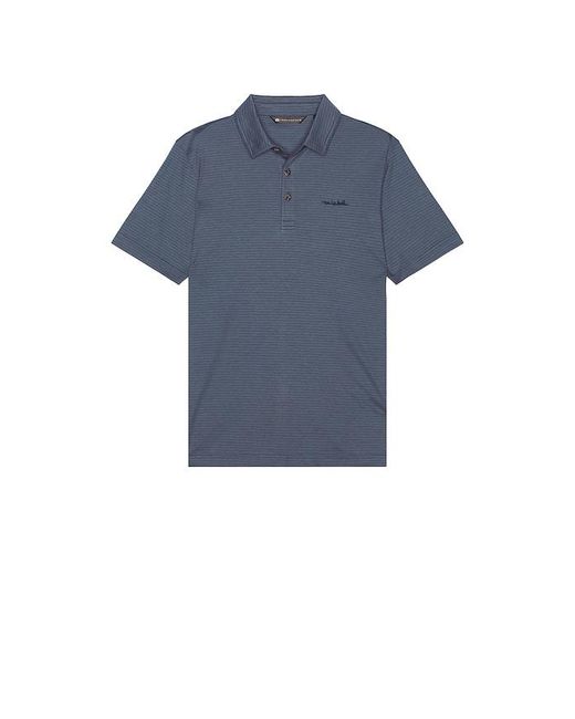 Travis Mathew Blue The Zinna 2.0 Polo for men