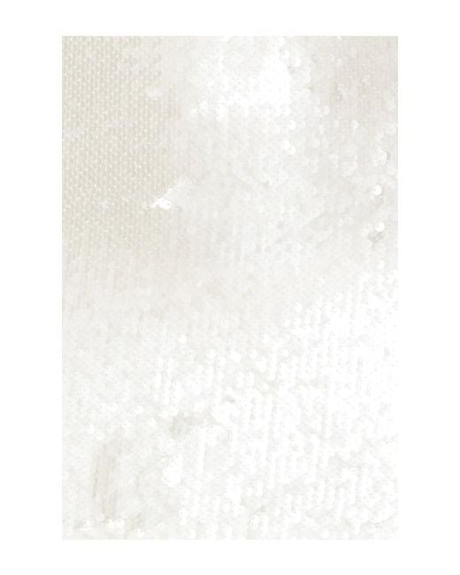 Runaway the Label White Sindy Sequin Mini Dress