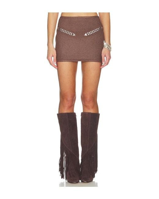 Urban Outfitters Brown Moonshine Skirt