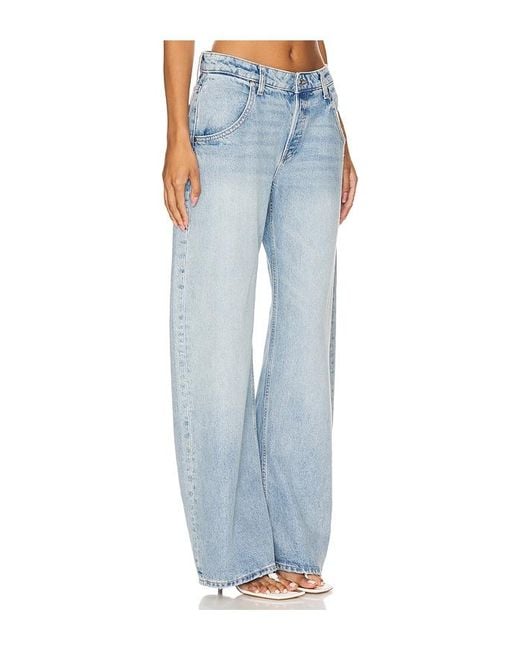 EB DENIM Blue Enzo Midrise Barrel Jeans