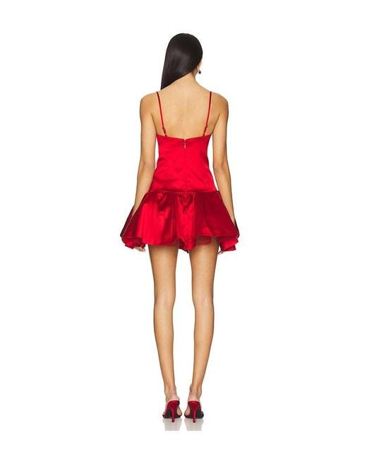 Nbd Red Vienna Mini Dress