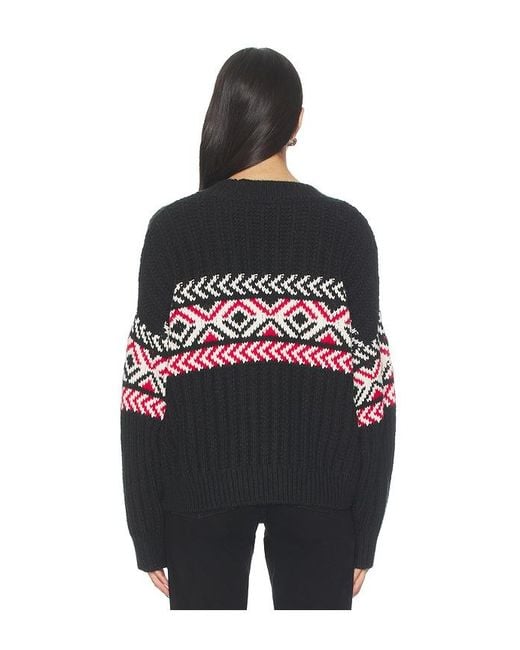 Sanctuary Black Intarsia Sweater
