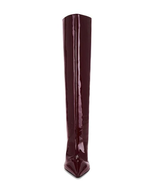 retroféte Red Lyra Leather Boot