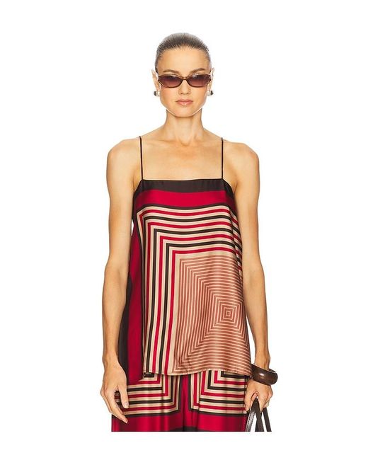 Faithfull The Brand Red Aina Top