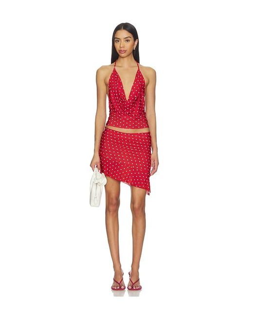 Bella Venice Red X Revolve Elsa Top