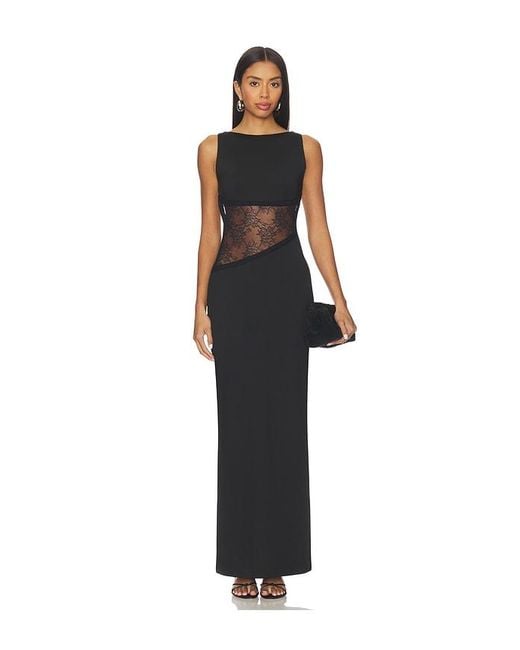 superdown Black Vivica Maxi Dress