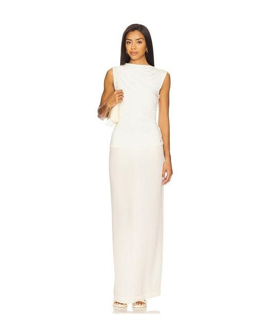 Anine Bing White Lucia Top