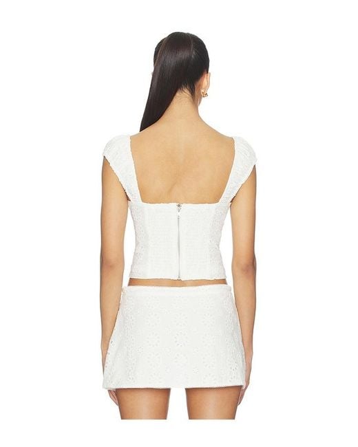 BY.DYLN White Aisha Top