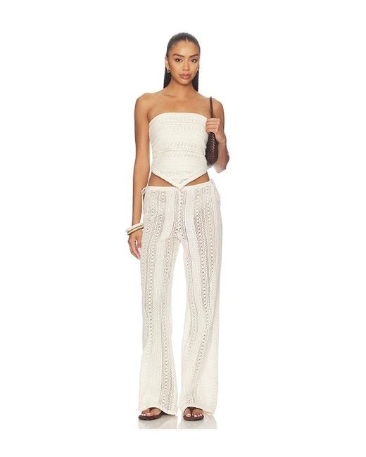 Tularosa White Aila Pant