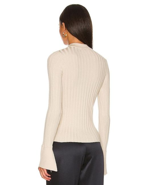 MORE TO COME Black Brandy Button Front Sweater
